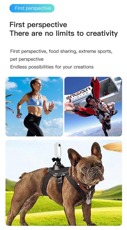 4K Action Camera for Bike Motorcycle Helmet Handlebar Mount with Waterproof Case 30FPS Sports Cam for Cycling Daily Vlogging | Fugo Best