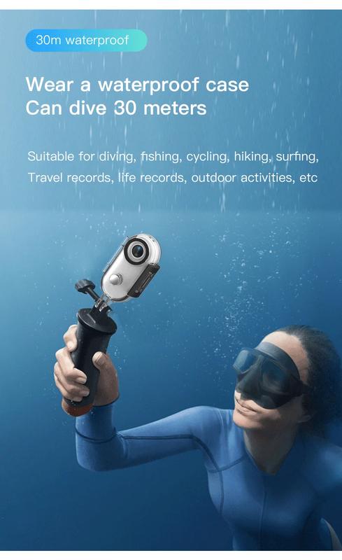 4K Action Camera for Bike Motorcycle Helmet Handlebar Mount with Waterproof Case 30FPS Sports Cam for Cycling Daily Vlogging | Fugo Best