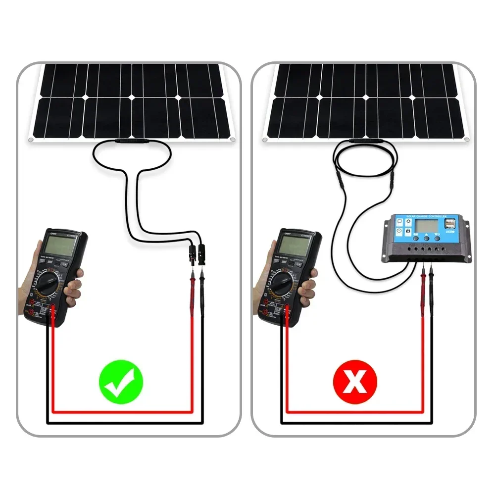 300w 12v Flexible Solar Panel Kit 100w 200w 300w Solar Panels with Solar Controller for Boat Car RV and Battery Charger | Fugo Best