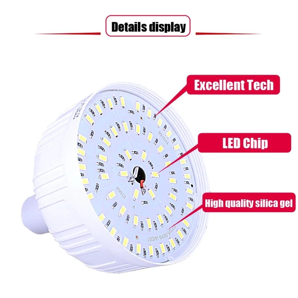 Portable Camping Lights Rechargeable lamp Led Light Lantern Emergency Bulb High Power Tents Lighting Flashlight Equipment Bulb | Fugo Best