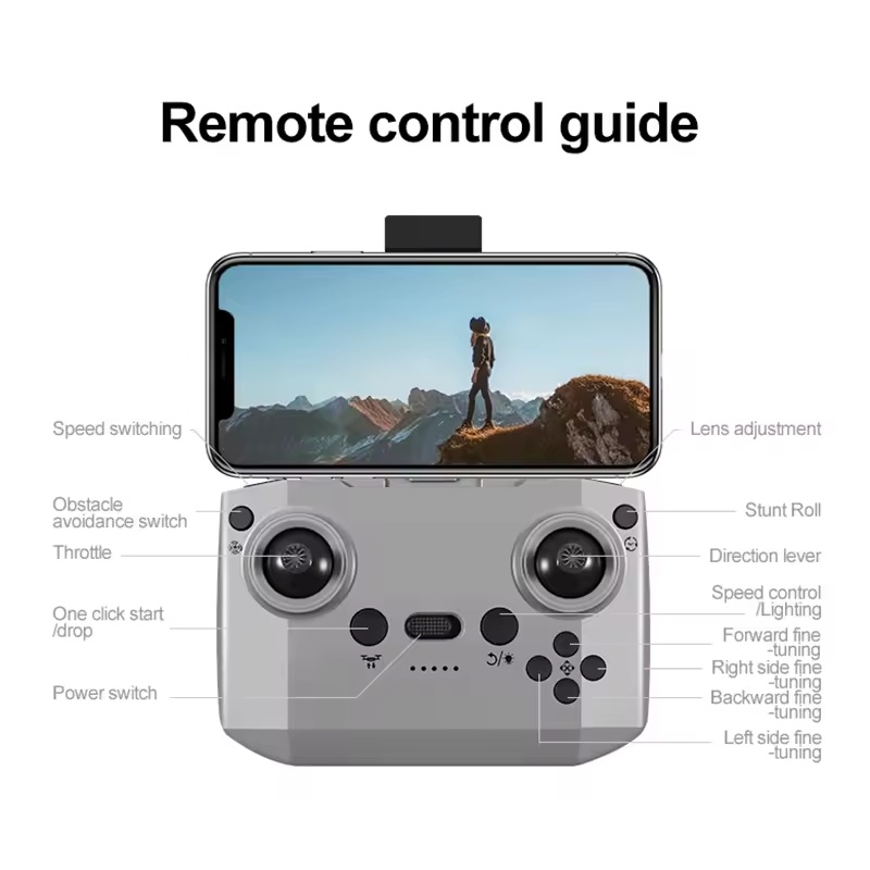 Xiaomi Original GT3 Drone 8K 5G GPSPhotography Remote Control Professional HD Aerial Aircraft HD Dual Camera Quadcopter Toy UAV | Fugo Best