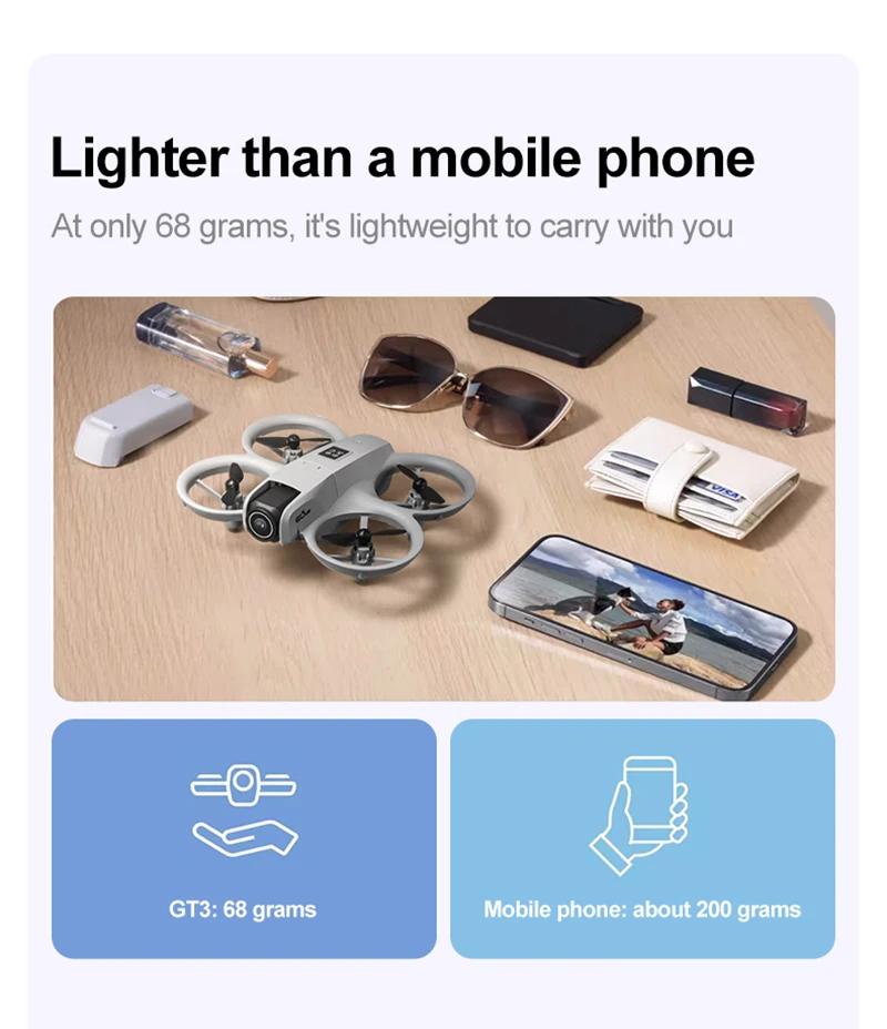 Xiaomi Original GT3 Drone 8K 5G GPSPhotography Remote Control Professional HD Aerial Aircraft HD Dual Camera Quadcopter Toy UAV | Fugo Best