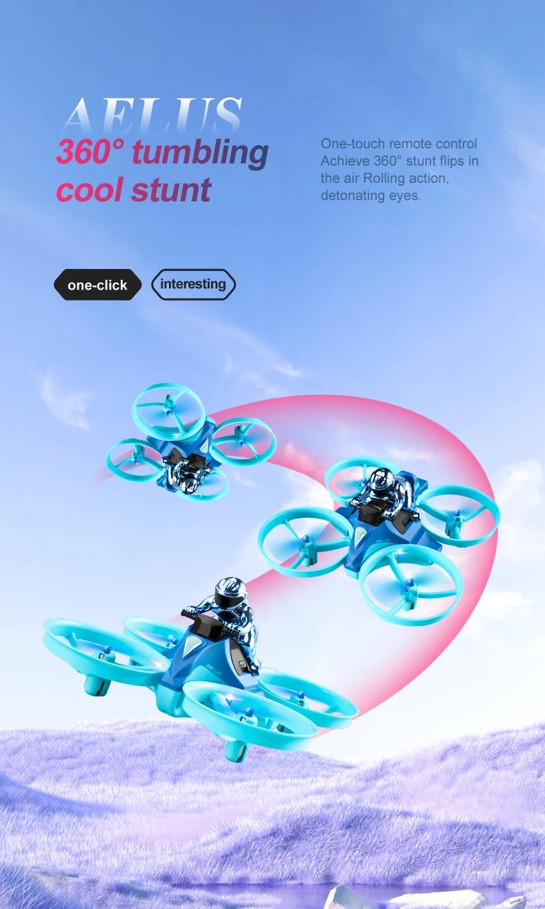 4DRC Mini RC Drone Altitude Hold Headless Mode 3 in 1 Sea Land Air Flight 2.4G Remote Control Quadcopter Boat RC Helicopter Toys | Fugo Best