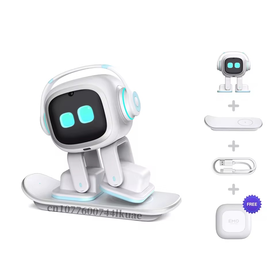 Smart EMO Robot Companion Ai Toy Cute Emopet Intelligent AI Voice Electronic Pet Mini Toys Robots Desktop Decoration Adult Gifts | Fugo Best