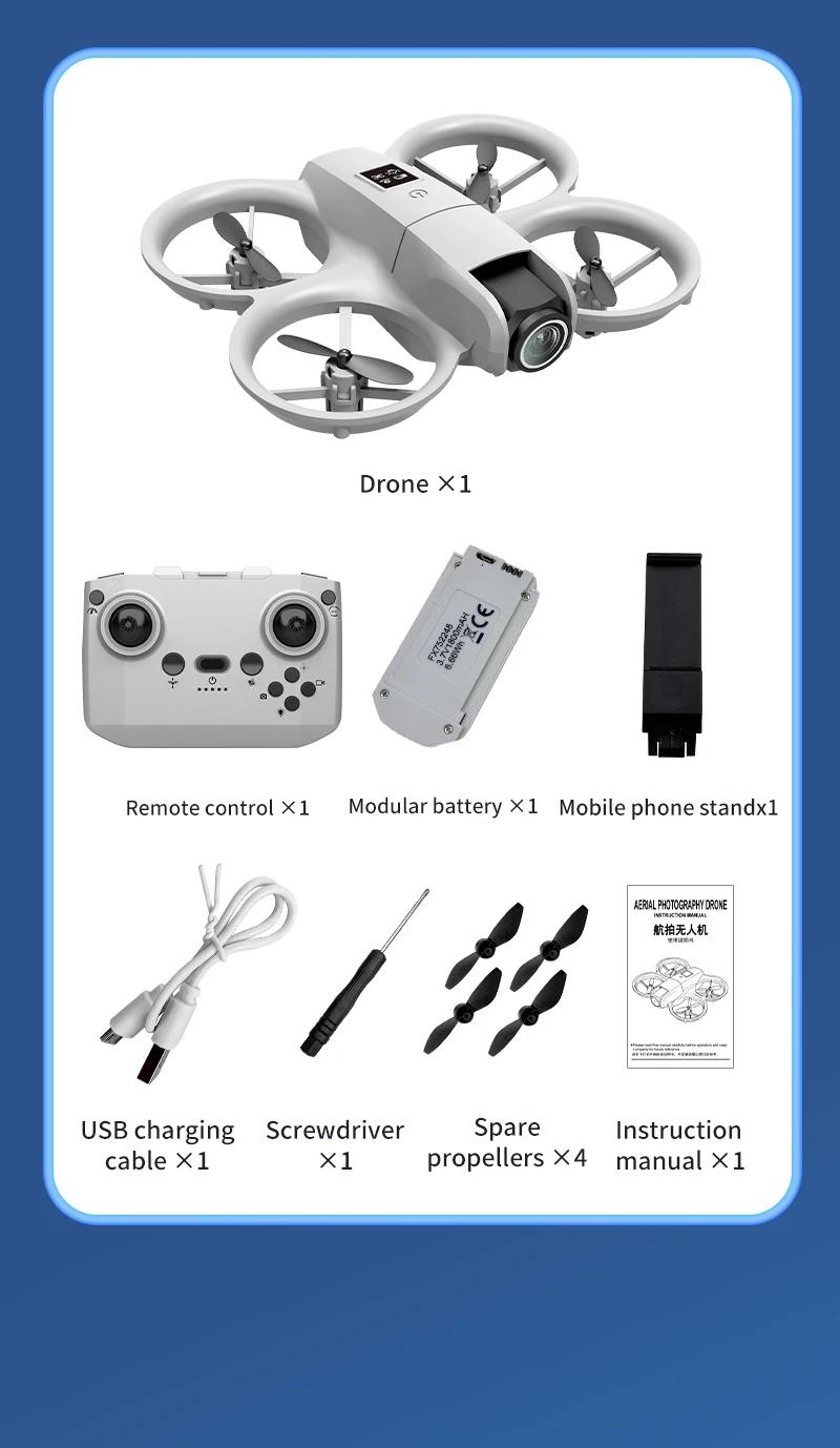  New H135 Mini Drone WIFI FPV Hover Professional 4K Camera Pocket Coloful Lights Dron Rc Plane Foldable Quadcopter RC Toys Gifts | Fugo Best