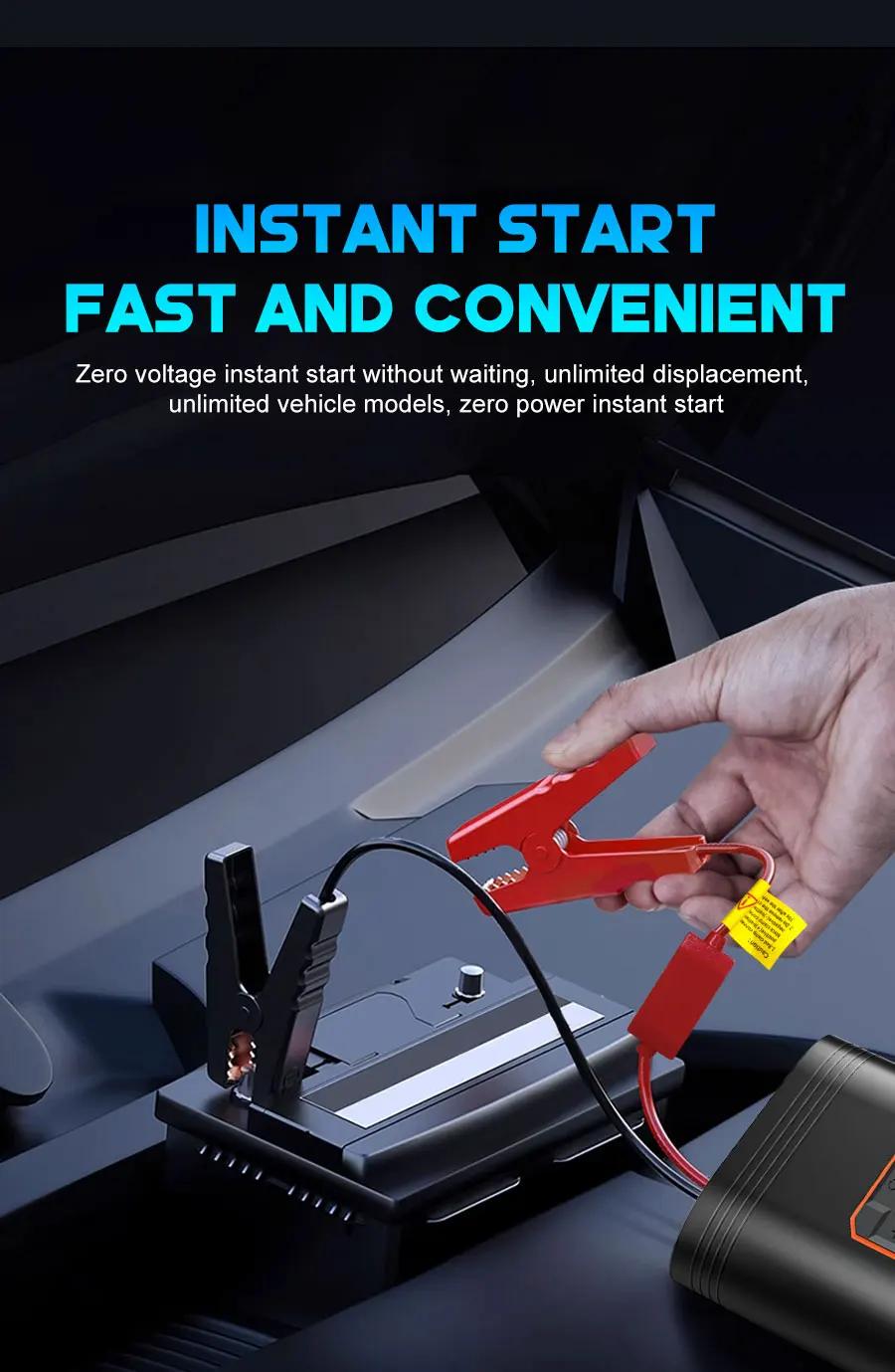 Digital Display Portable Tire Inzzator, USB Rechargeable Air Compressor for Car Bike Motorcycle Tires, Balls, Inflatable Toys | Fugo Best