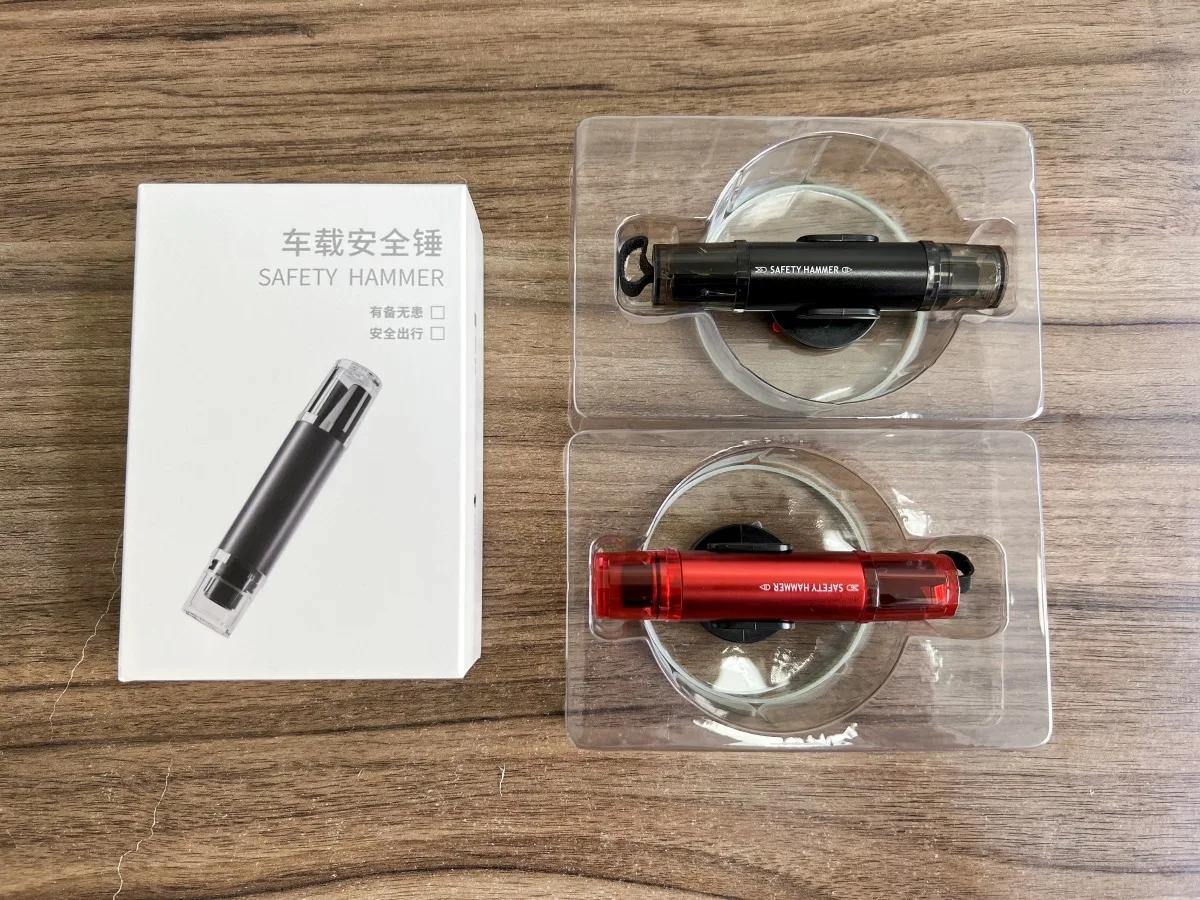 Portable Car Safety Hammer Emergency Window Glass Breaker Seat Belt Cutter High Hardness Tungsten Steel Rescue Tool Accessories | Fugo Best