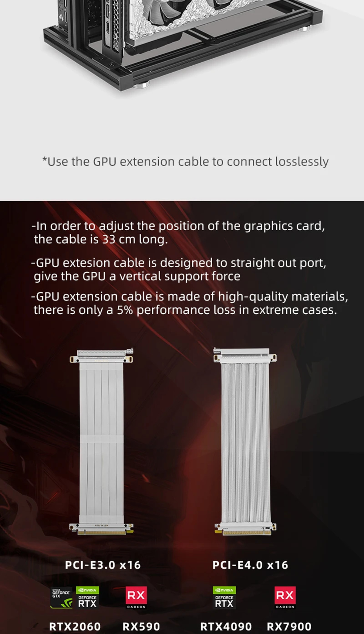  METALFISH ITX A4 Aluminum Open Frame Case, Vertical GPU, 240mm Cooler, Mini-ITX Compatible, DIY Gaming PC | Fugo Best