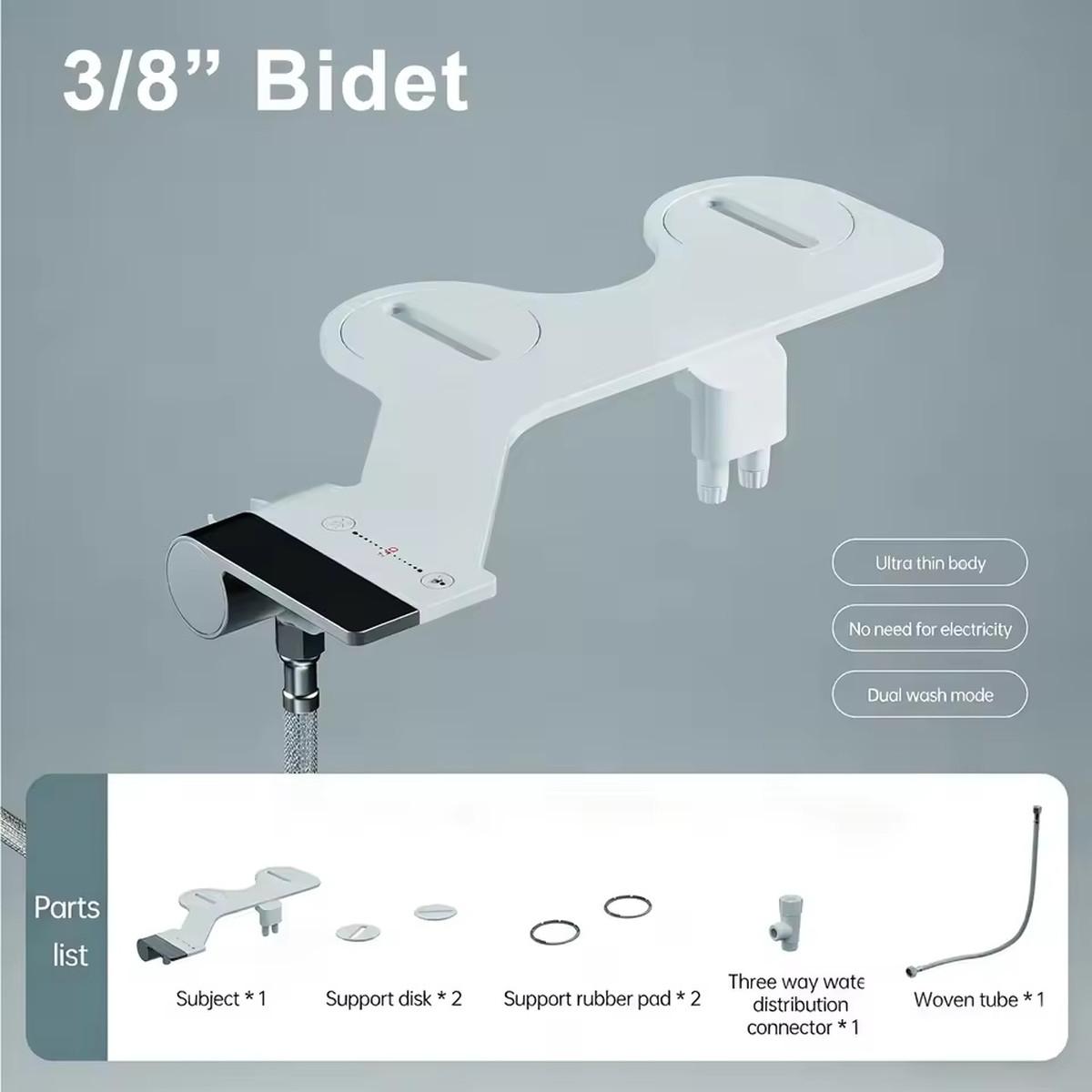 Portable Bidet For Women Self-Cleaning Toilet Attachment With Non-Electric Spray Washer Hygienic Bathroom Accessories | Fugo Best