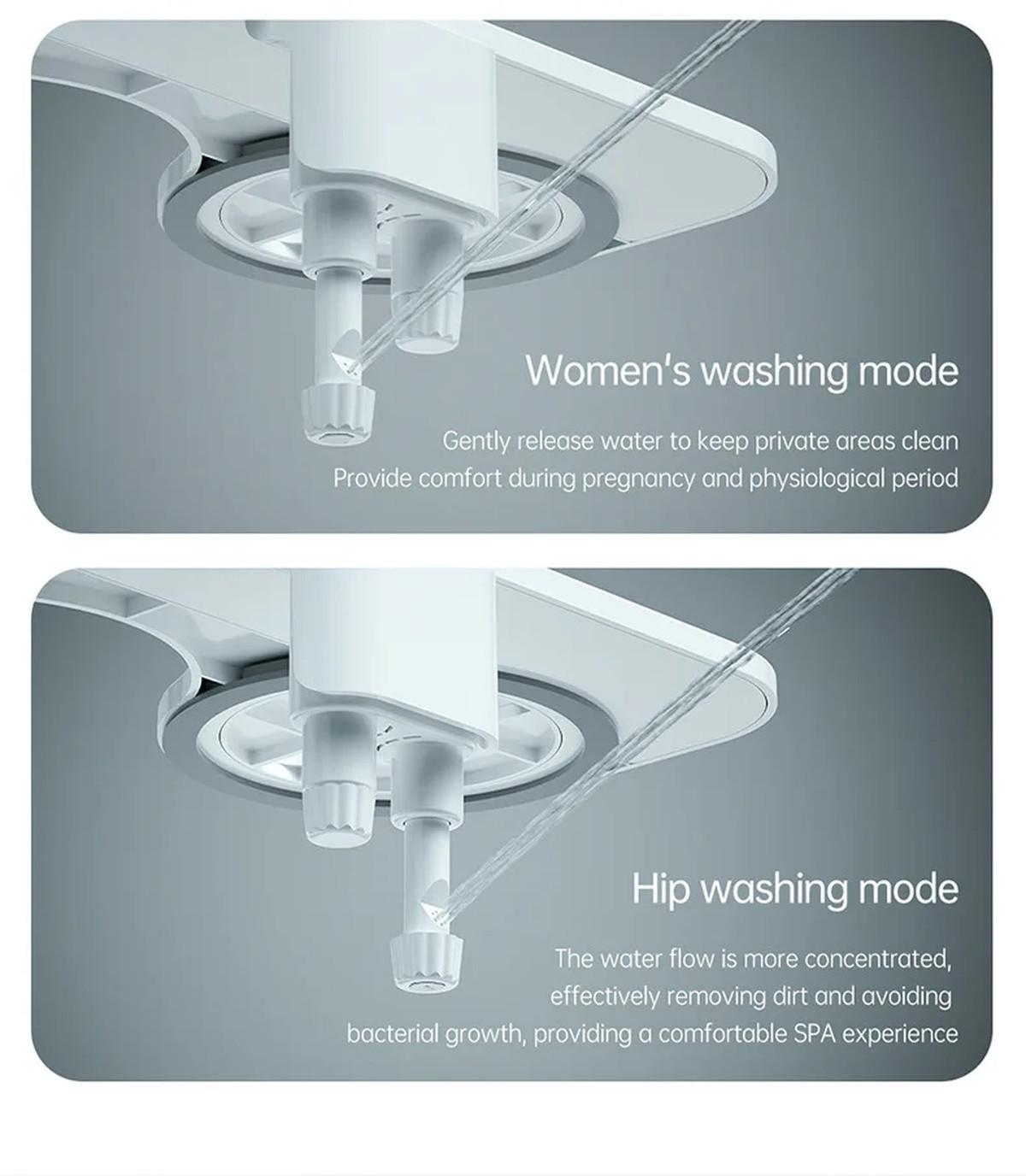 Portable Bidet For Women Self-Cleaning Toilet Attachment With Non-Electric Spray Washer Hygienic Bathroom Accessories | Fugo Best