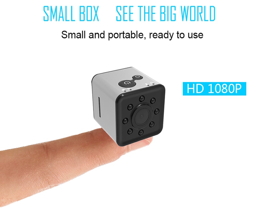 WiFi Mini Camera FULL HD 1080P Camera SQ13 Night Vision Waterproof Shell CMOS Sensor micro Camcorder mini audio dvr recorder sq | Fugo Best