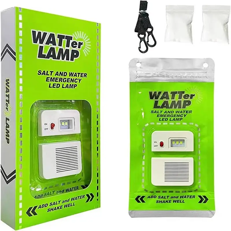 AB94-LED Salt Water Emergency Lamp Portable Camping Lamp Waterproof Salt Water Light For Outdoor Camping Night Fishing Lamp Reus | Fugo Best