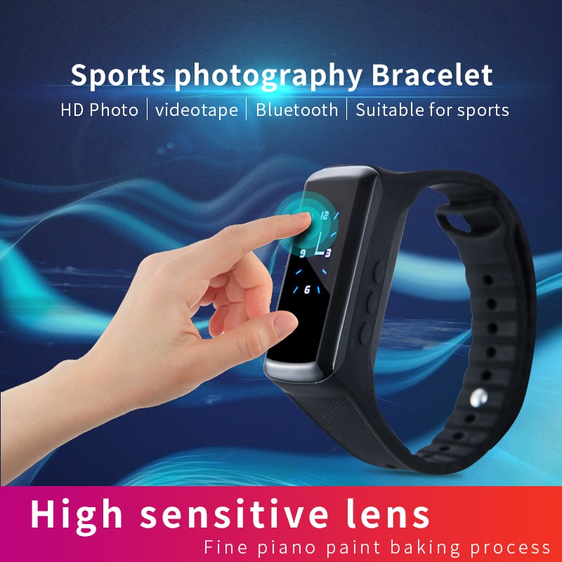 HD 1080P Camcorder Smart Bracelet Camera Mini Camera Wristband 14.2 Million Pixels Wearable Device Bracelet Cam | Fugo Best