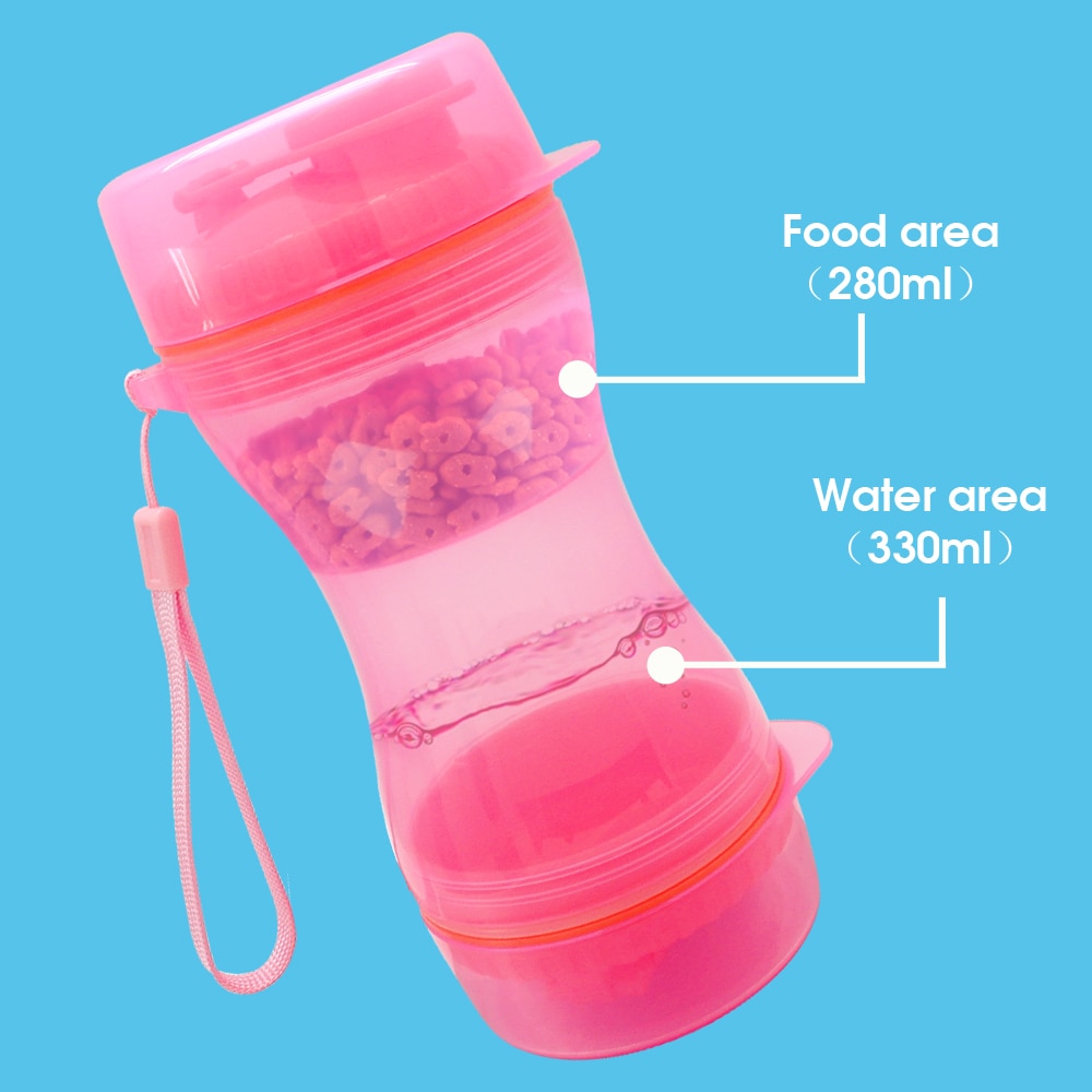 Portable Pet Dog Water Bottle For Dogs Cats Travel Puppy Drinking Bowl Outdoor Pets Water Feeder Dispenser for Small Large Dogs | Fugo Best