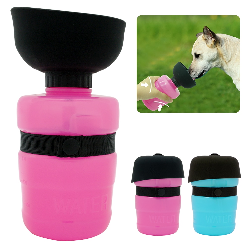 Portable Pet Dog Water Bottle For Dogs Cats Travel Puppy Drinking Bowl Outdoor Pets Water Feeder Dispenser for Small Large Dogs | Fugo Best