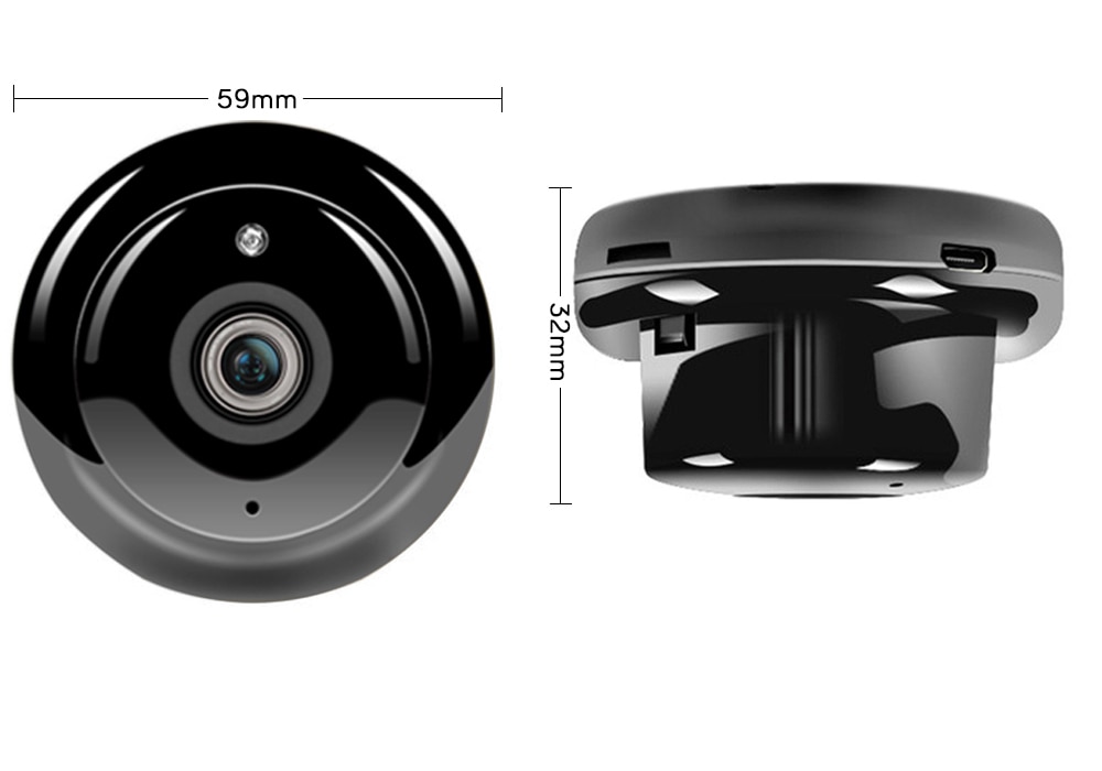 SDETER 1080P Wireless Mini WiFi Camera Home Security Camera IP CCTV Surveillance IR Night Vision Motion Detect Baby Monitor P2P | Fugo Best