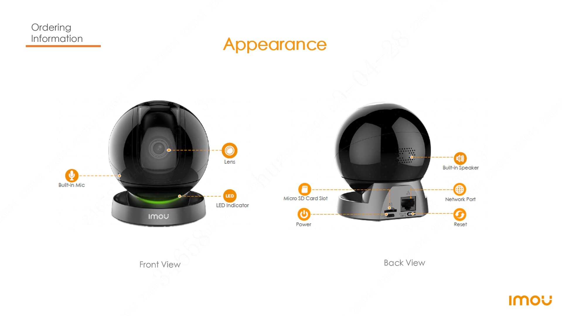 Imou Ranger 2S 1080P Wifi IP Camera Home Security 360 Camera AI Human Detection Baby Phone Camera Night Vision ptz Camera | Fugo Best