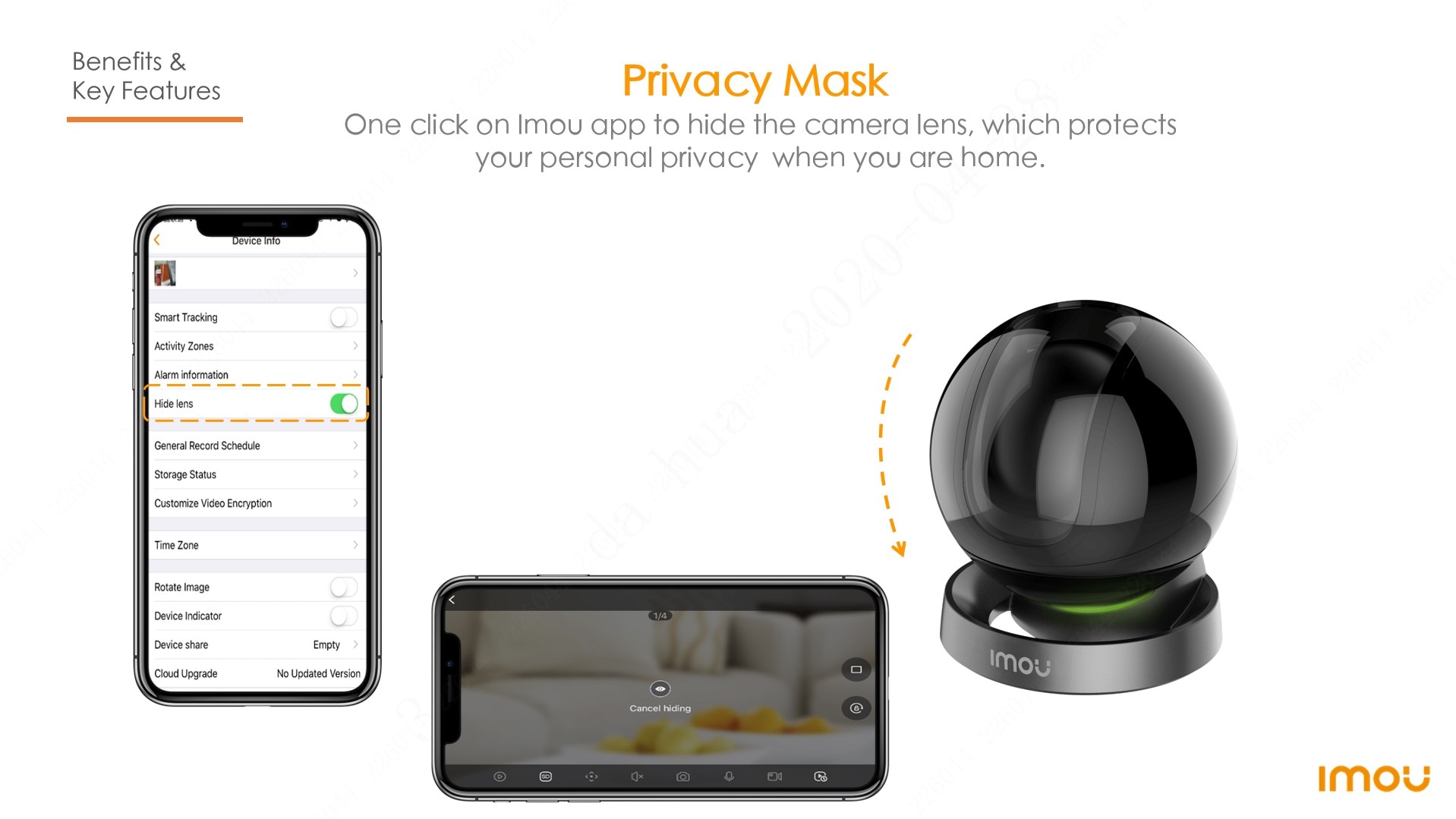Imou Ranger 2S 1080P Wifi IP Camera Home Security 360 Camera AI Human Detection Baby Phone Camera Night Vision ptz Camera | Fugo Best