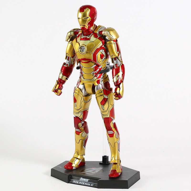 Hot Toys Iron Man Mark XLII MK 42 XLIII 43 with LED Light 1/6 Scale PVC Figure Collectible Model Toy | Fugo Best