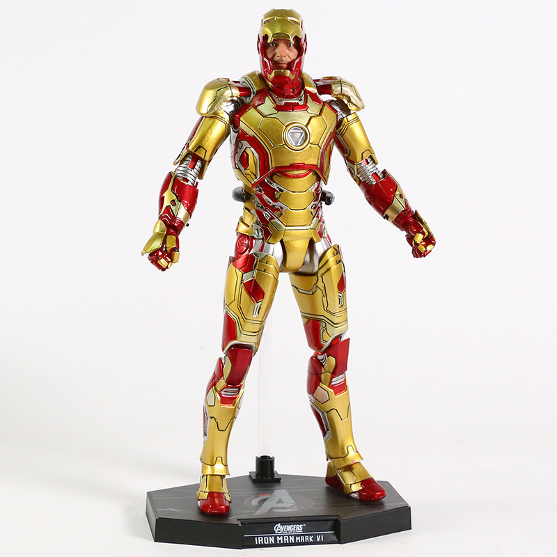 Hot Toys Iron Man Mark XLII MK 42 XLIII 43 with LED Light 1/6 Scale PVC Figure Collectible Model Toy | Fugo Best