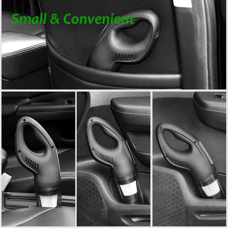 Wireless Wired Car Vacuum Cleaner Handheld Auto Interior Vaccum Cleaner Rechargeable Cordless Dust Cleaner for Car Home Pet | Fugo Best