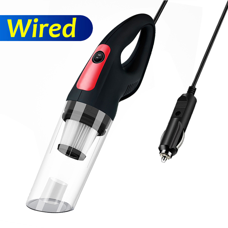 Wireless Wired Car Vacuum Cleaner Handheld Auto Interior Vaccum Cleaner Rechargeable Cordless Dust Cleaner for Car Home Pet | Fugo Best