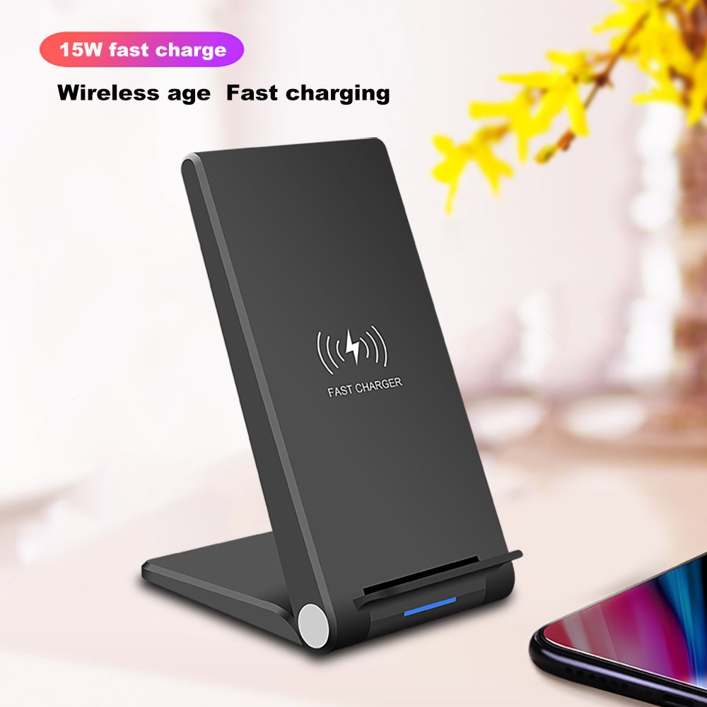 15W/10W Fast Qi Wireless Charger Stand For iPhone 11 Pro XS XR SE 2 For Samsung S20 S10 S9 Galaxy Note 10 9 Xiaomi Mi 10 9 | Fugo Best