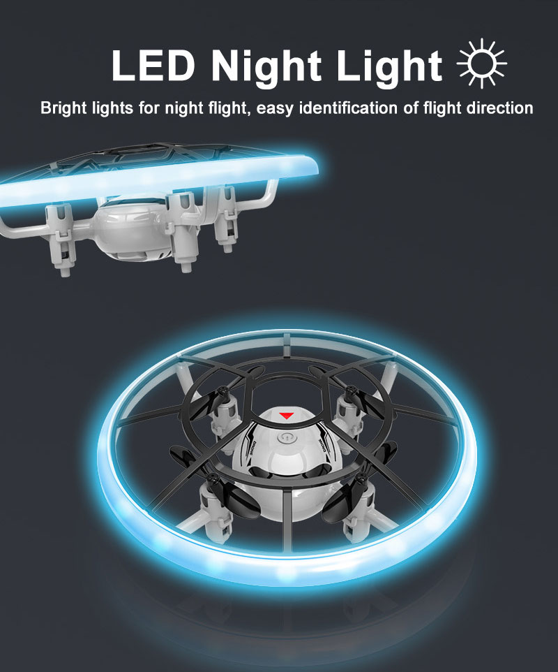 New S122 Mini Helicopter RC UFO Drone Aircraft Hand Sensing Infrared RC Helicopter Small Drone Quadcopter Electric Induction Toy | Fugo Best