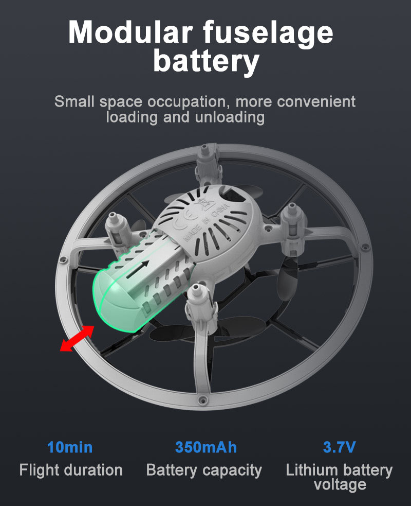 New S122 Mini Helicopter RC UFO Drone Aircraft Hand Sensing Infrared RC Helicopter Small Drone Quadcopter Electric Induction Toy | Fugo Best
