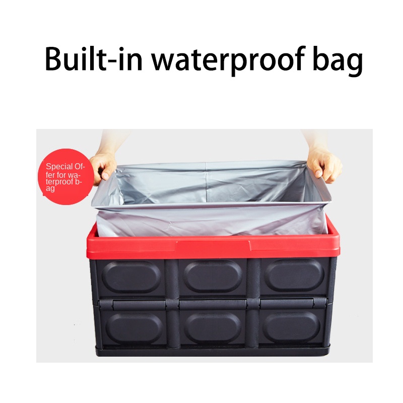 Car storage box Car storage tools Foldable storage box for trunk Multifunctional folding storage box Water storage box 30L | Fugo Best