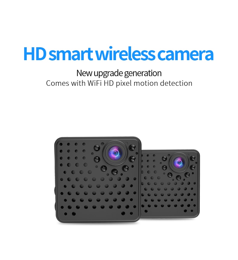 HD 1080P Wifi Camera Home Security Camcorder Night Vision Micro Secret Cam Motion Detection Video Cam Voice Recorder P2P Car DVR | Fugo Best