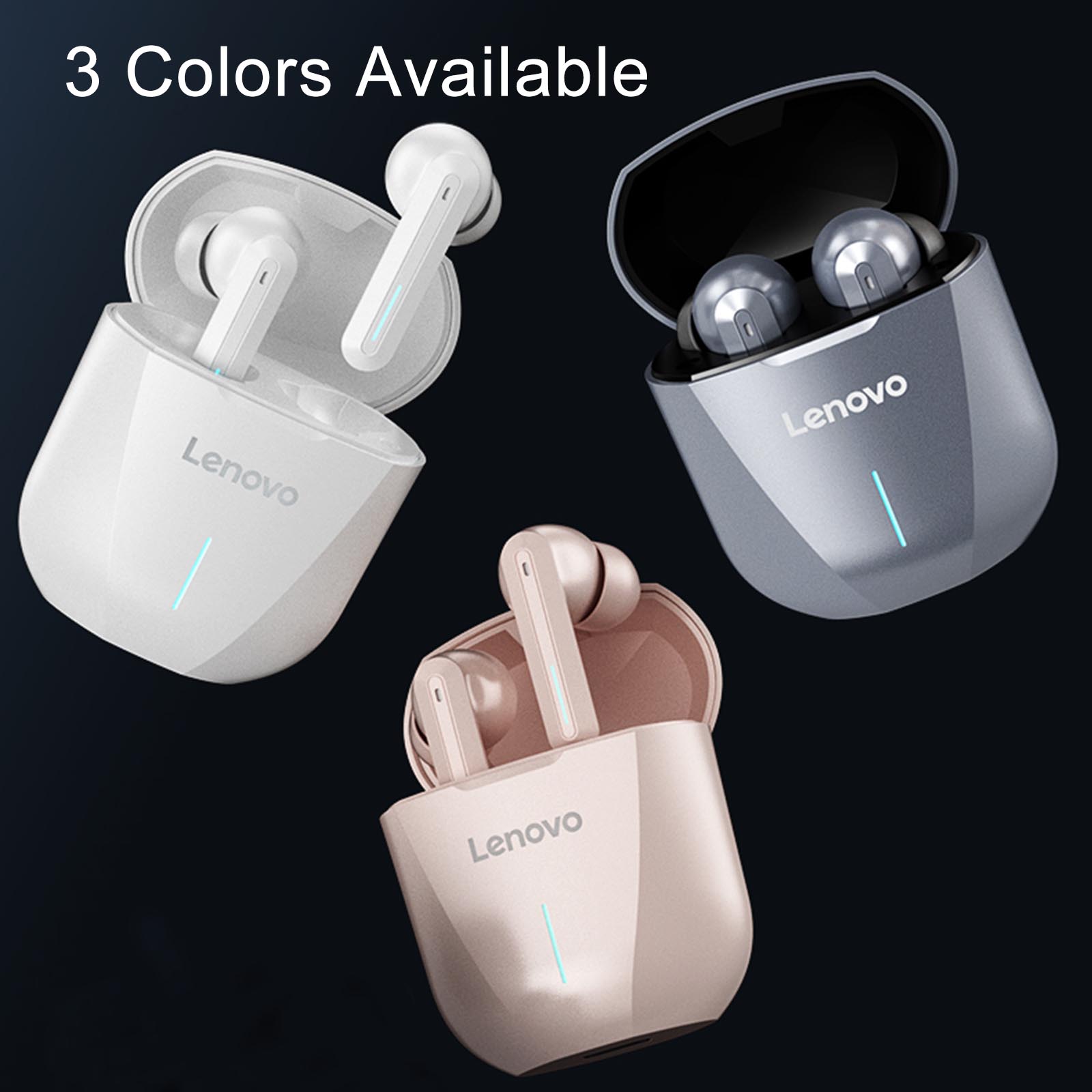 Lenovo XG01 TWS Wireless Earphones Bluetooth 5.0 Headphone Gaming Headsets HiFi Stereo Sound Earbuds Built-in Mic with LED Light | Fugo Best