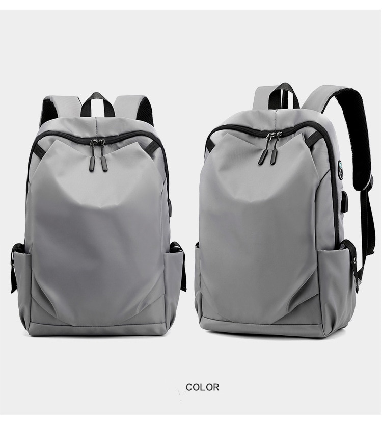 New School Fashion Men Backpack Bag Water Proof Backpack men External USB Charge Laptop Bags | Fugo Best