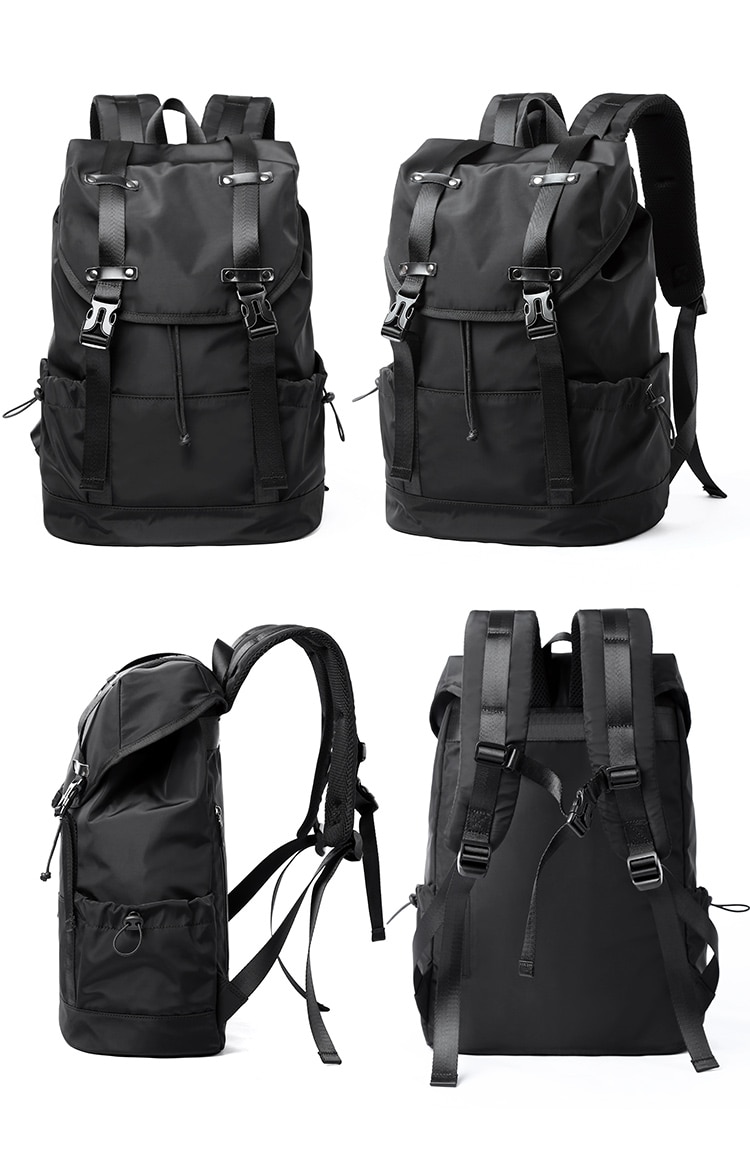 2020 New Fashion Mens Backpack School Bag Mens travel Bags Large Capacity Travel Waterproof 14 15.6 inch Laptop Backpack | Fugo Best