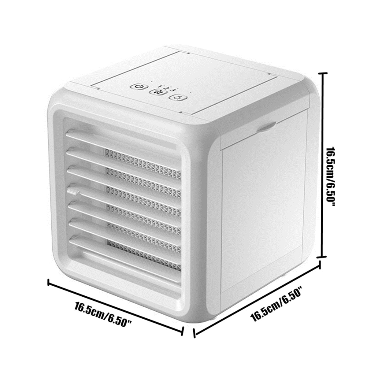 Mini Portable Air Conditioner 7 Colors Light Humidifier Purifier USB Desktop Cooler Fan With 2 Water Tanks For Office Room | Fugo Best