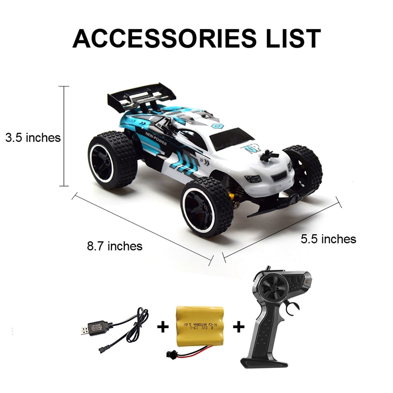 Sinovan RC Car 20km/h High Speed Car Radio Controled Machine 1:18 Remote Control Car Toys For Children Kids Gifts RC Drift | Fugo Best