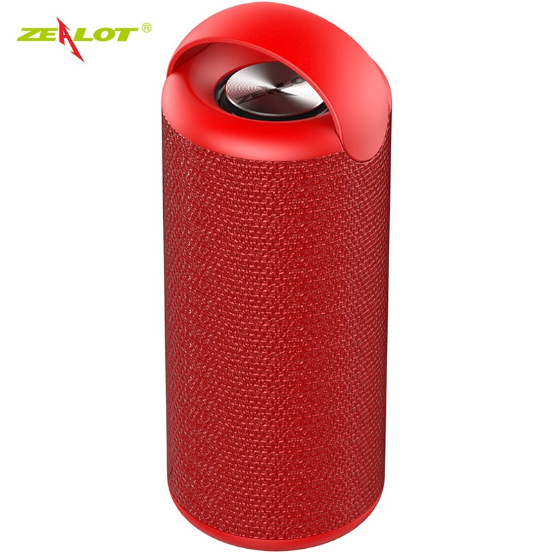 ZEALOT S36 Bluetooth Speaker Portable Outdoor Loudspeaker Wireless Mini Column 3D 10W Stereo Music Surround Support FM TFCard | Fugo Best