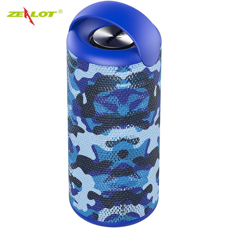 ZEALOT S36 Bluetooth Speaker Portable Outdoor Loudspeaker Wireless Mini Column 3D 10W Stereo Music Surround Support FM TFCard | Fugo Best