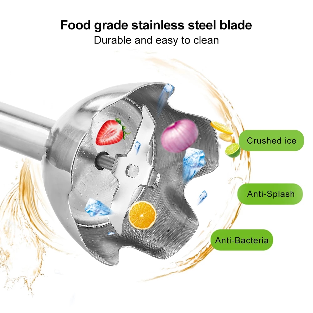 BioloMix 4 in 1 High Power 1200W Immersion Hand Stick Blender