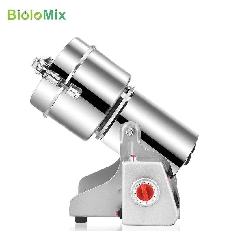 BioloMix 800g Electric Grain Grinder Mill, Spices Cereals Coffee