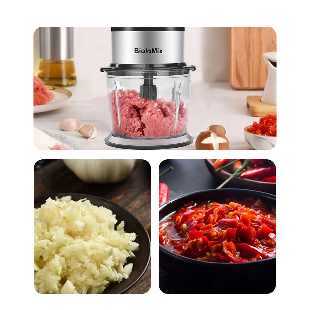 BPA FREE 500W Portable Personal Blender Mixer Food Processor With Chopper Bowl 600ml Juicer Bottle Meat Grinder Baby Food Maker | Fugo Best