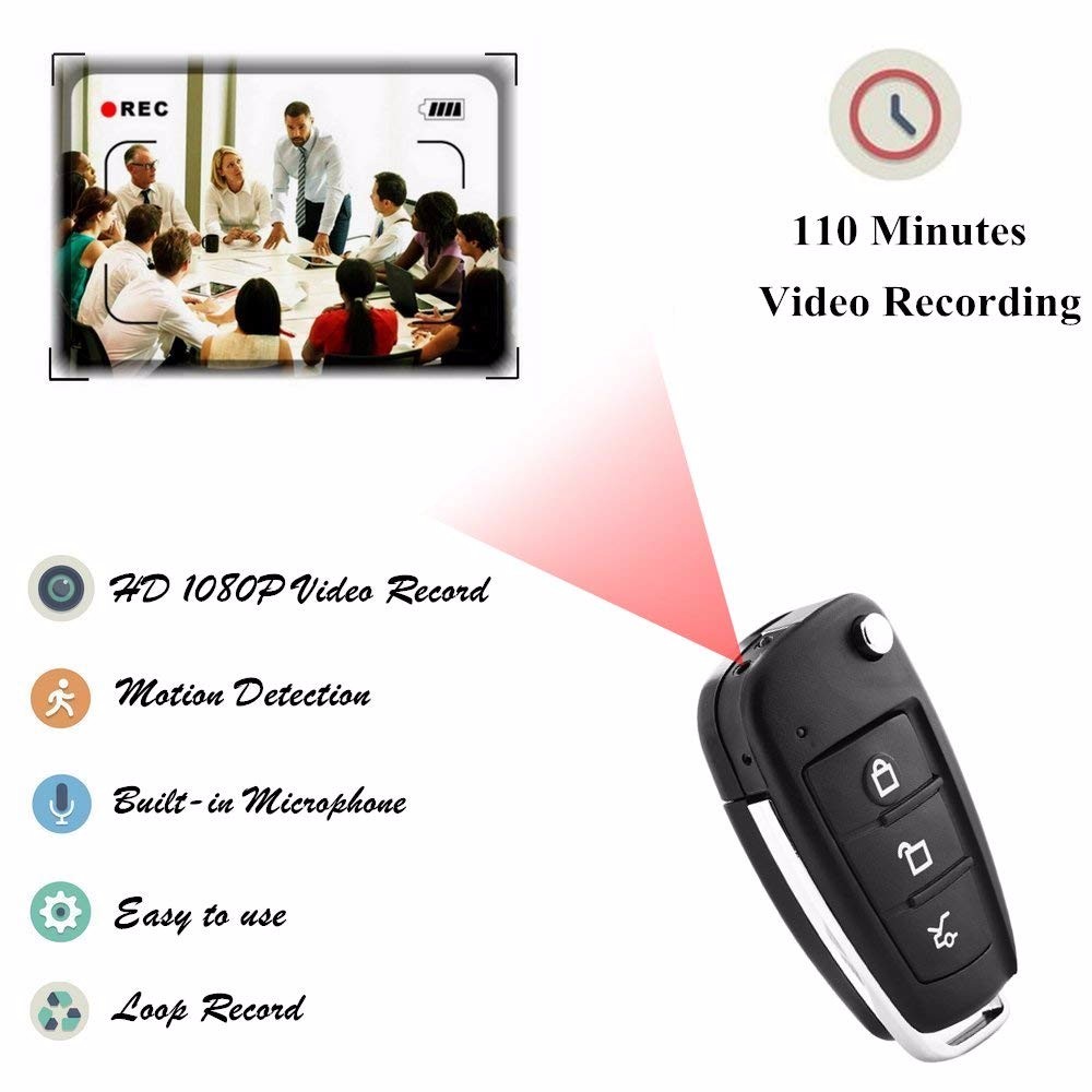 Mini Camera HD Camcorders Action Micro Key Video Shooting Security Camera Voice Recorder Surveillance Camera 1080p Protection | Fugo Best