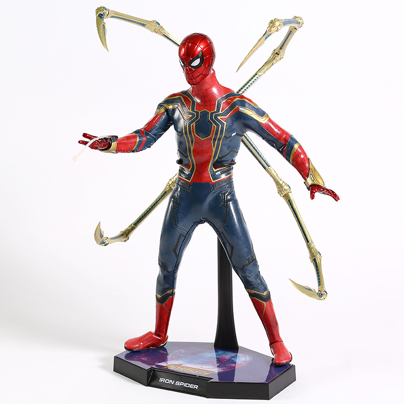 Avengers Infinity War Iron Spider SpiderMan Peter Parker 1/6 PVC Action Figure Collectible Model Toy | Fugo Best