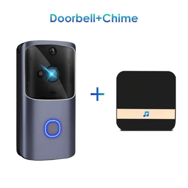 Video Doorbell WIFI Wireless Doorbell HD IR Night Vision PIR Intelligent Home Door Bell Camera Video Intercom Alarm Chime | Fugo Best