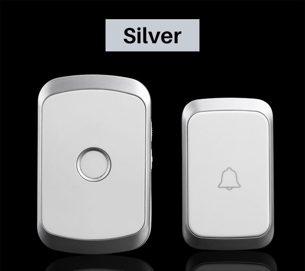 Wireless Doorbell 36 Chimes Door Ring AC 100-240V 300M Range IP44 Waterproof EU UK US Plug Receiver Door Bell | Fugo Best