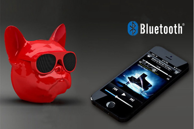 French bulldog bluetooth speaker subwoofer speaker wireless small speaker mini cute gift large volume dog speaker | Fugo Best