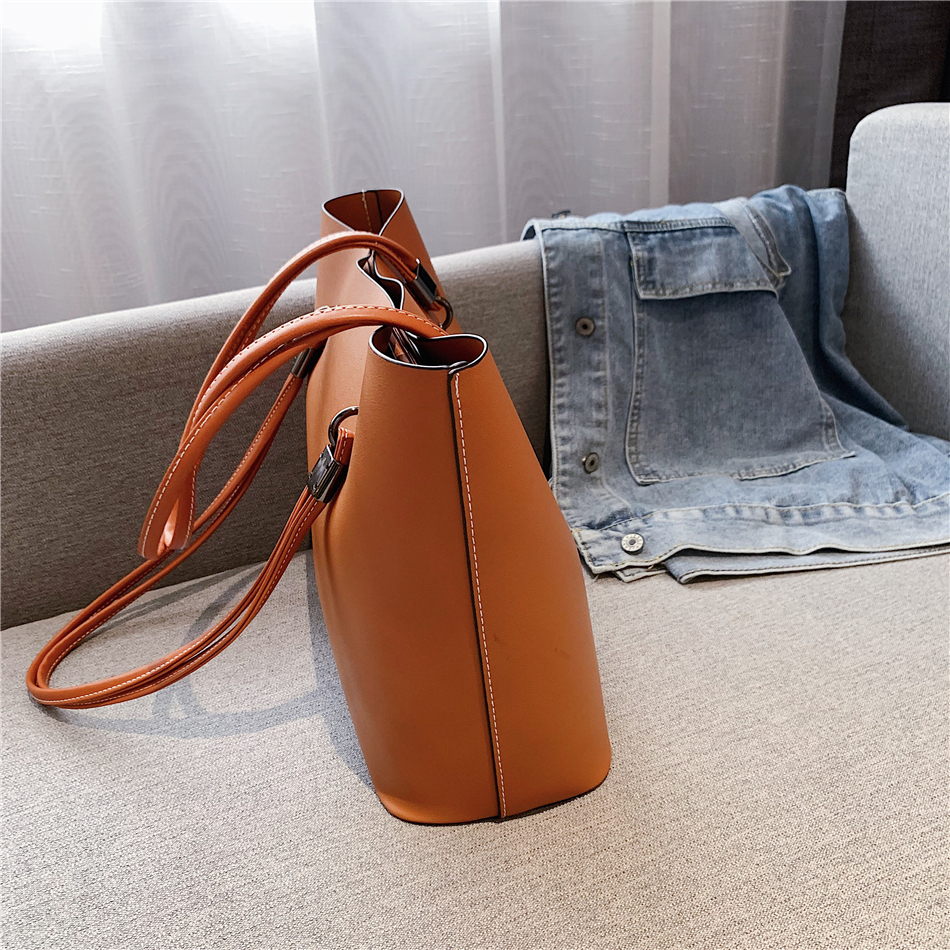 Women Fashion Totes Large Shoulder Bag Womens Quality Luxury Brand Pu Leather Big Bag Designer Bags for Women 2021 sac a main | Fugo Best