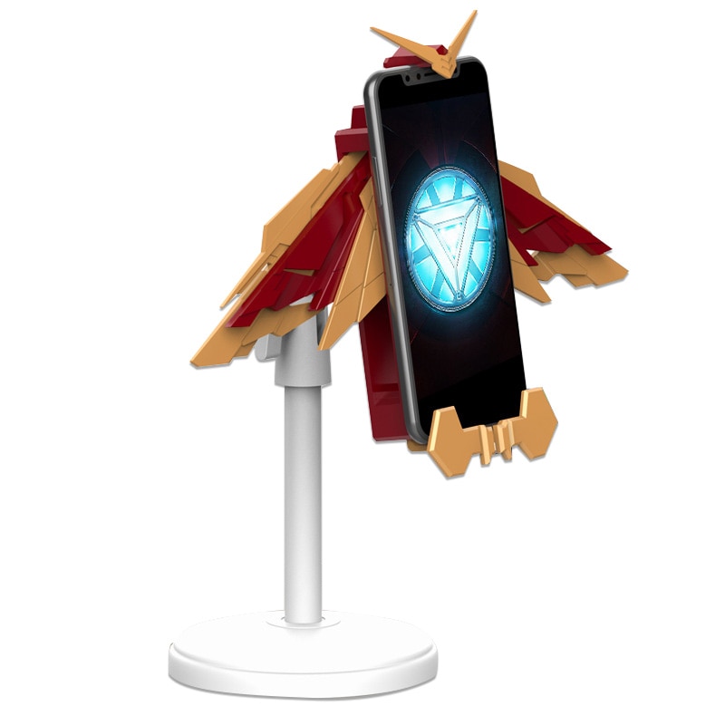 RegisBox Gundam Wireless Charger Angel Wing Mobile Phone Infrared Induction Wireless Charging Bracket TUE88 | Fugo Best