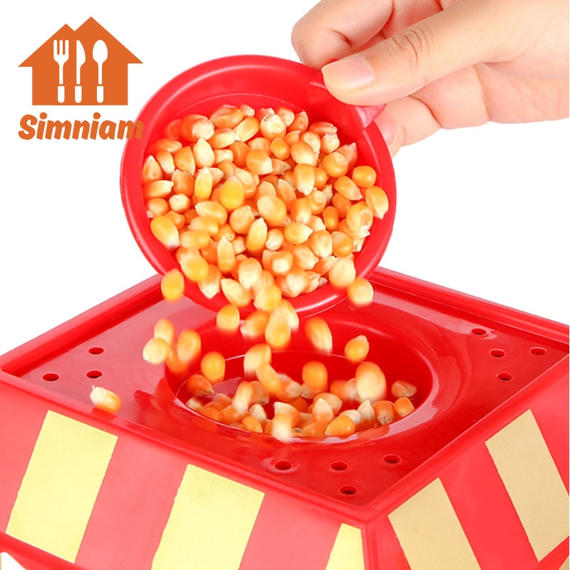 Automatic Mini Hot Air Popcorn Maker - Electric Corn Popper Machine for  Household DIY Popcorn Making - Children's Favorite