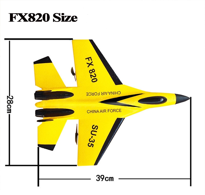 RC Foam Aircraft SU-35 Plane 2.4G Radio Control Glider Remote Control Fighter Plane Glider Airplane Foam Boys Toys for Children | Fugo Best